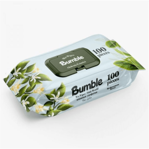 Bumble Wet Wipes 100 Pcs