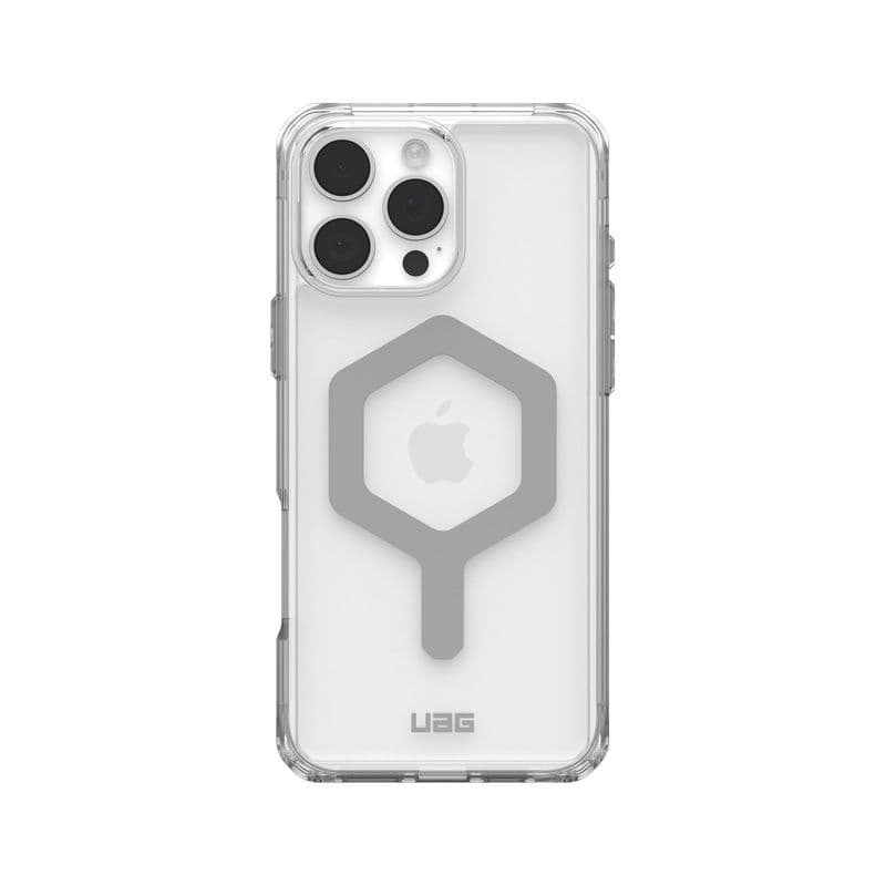 Uag Plyo Magsafe Iphone 16 Pro Max Ice/Silver,Armor Shell And Impact-Resistant Soft Core,8 Ft/5.4 M