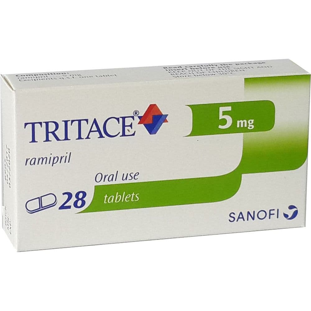 Tritace 5 Mg 28 Tablets