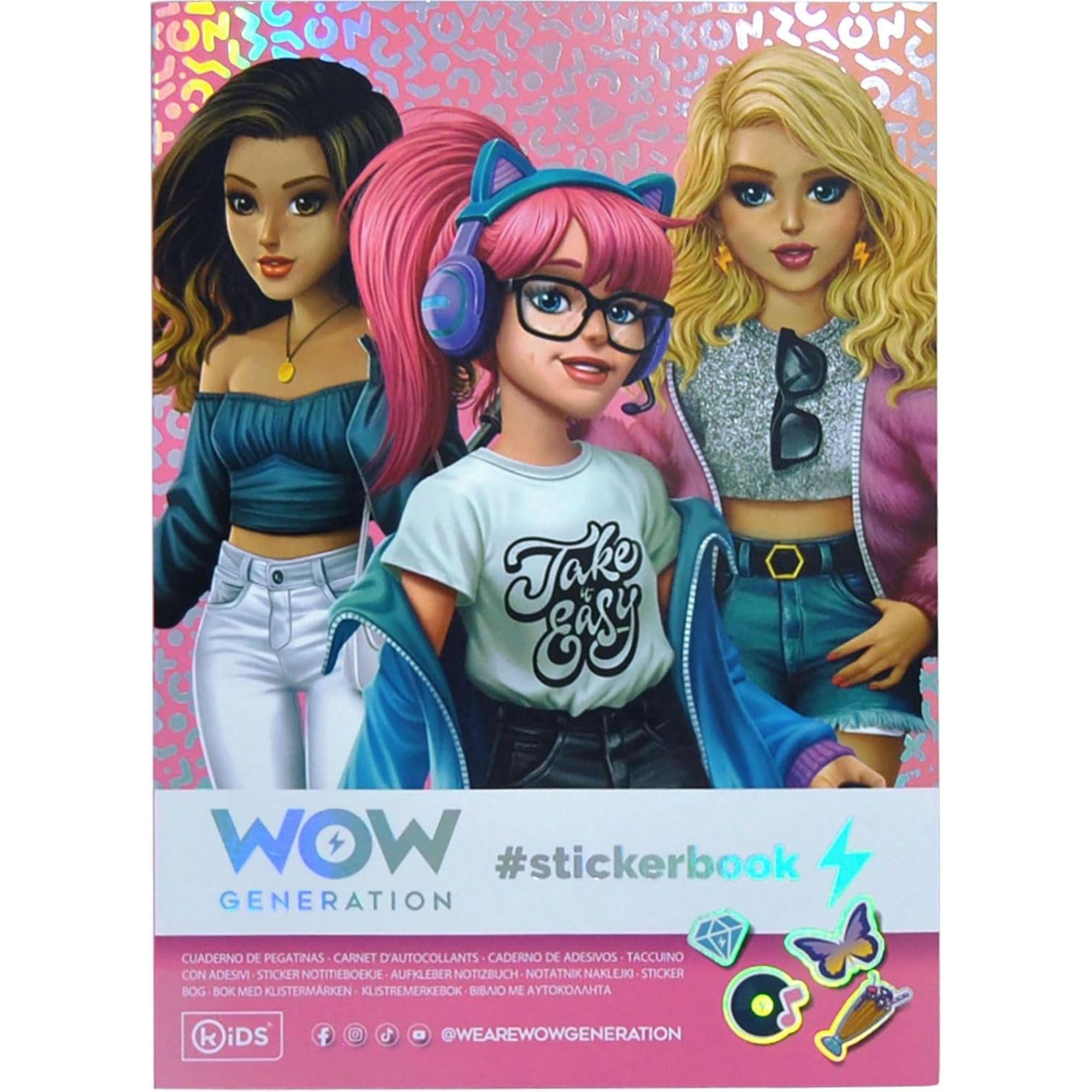 Wow Generation A5 Sticker Book