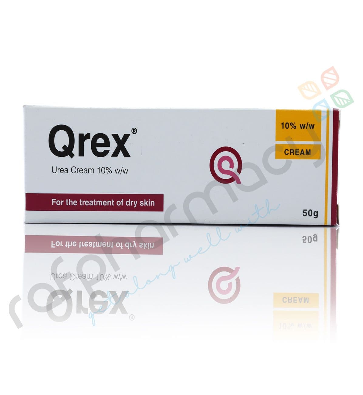 Qrex Urea 10% Cream 50Gm