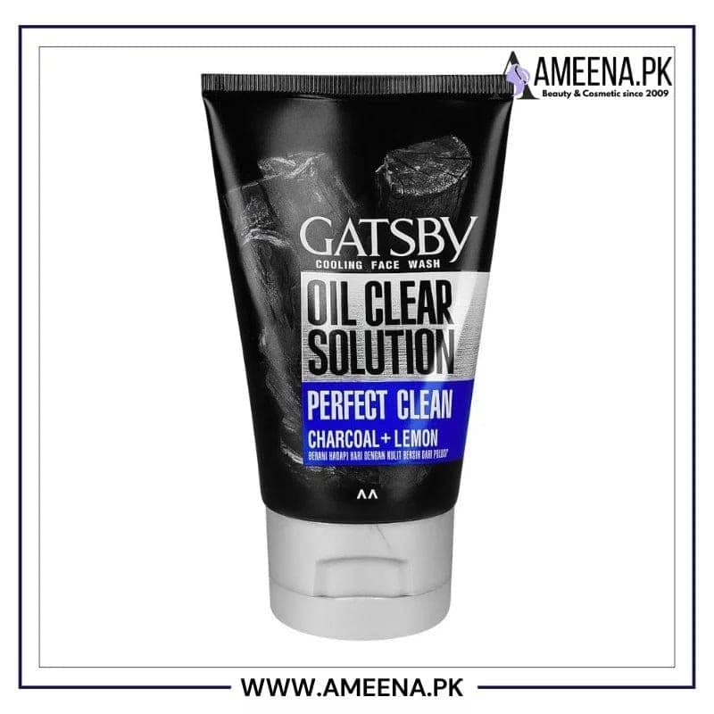 Gatsby Oil Clear Cooling Face Wash 100Gm