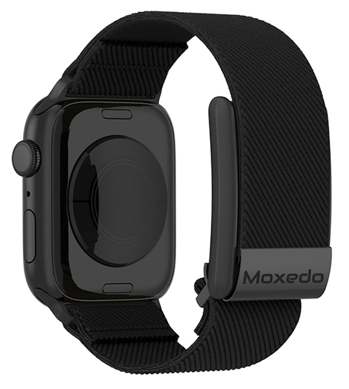Moxedo Hybrid Strap For Apple Watch & Whoop / Comfortable & Practical Design / Black