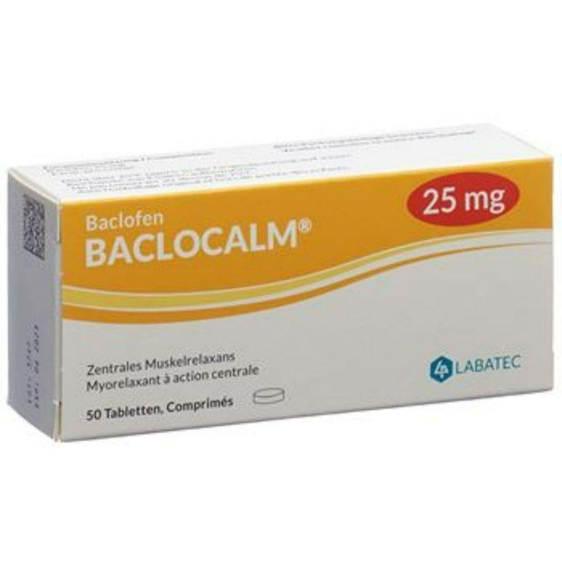 Baclocalm Tablet 25 Mg