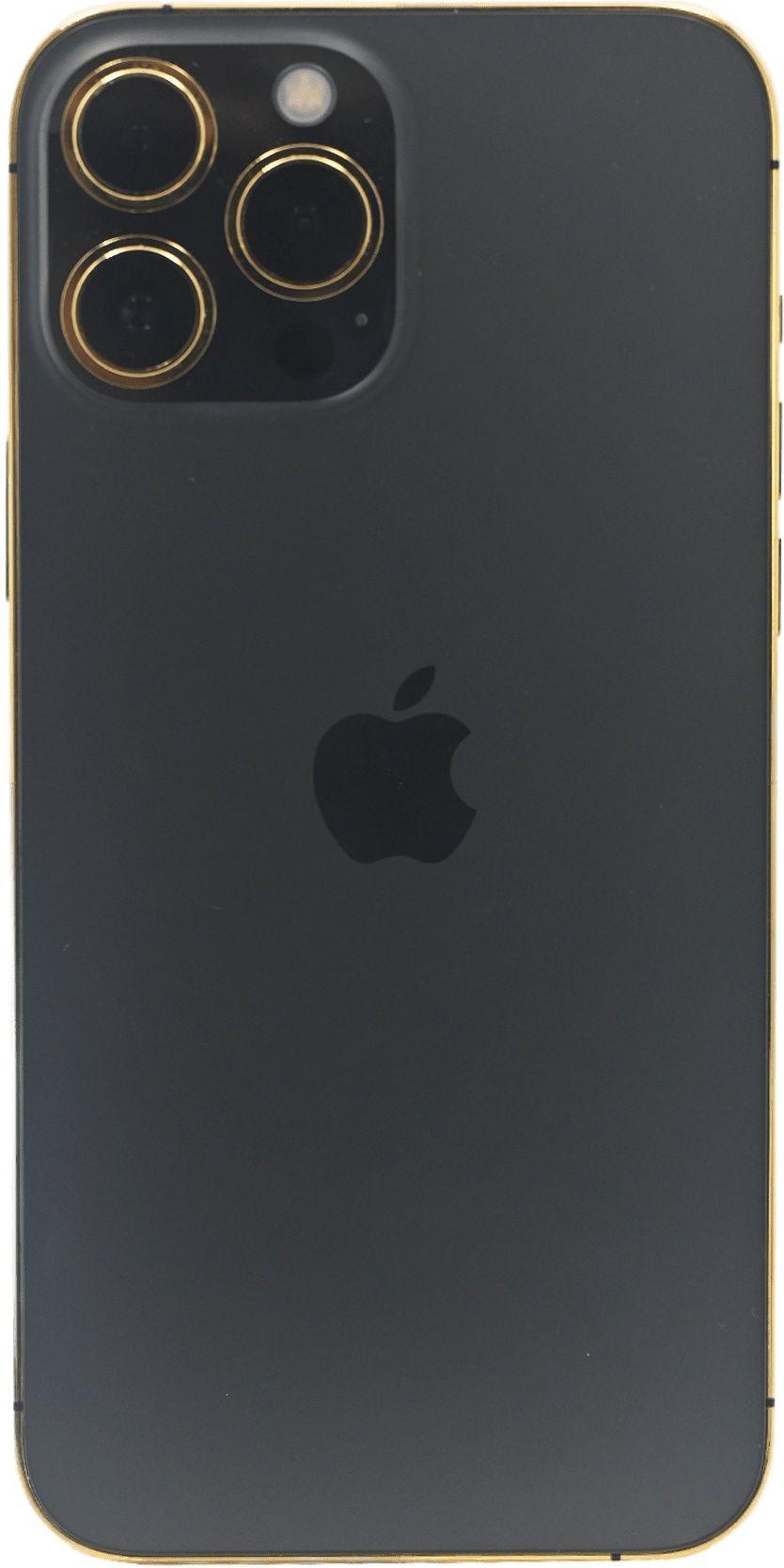 Mansa Design Custom Iphone 14 Pro Max 512 Gb Side & Camera Gold Plated