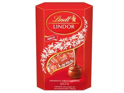 Lindt Lindor Cornet Milk Chocolate 200G Prm