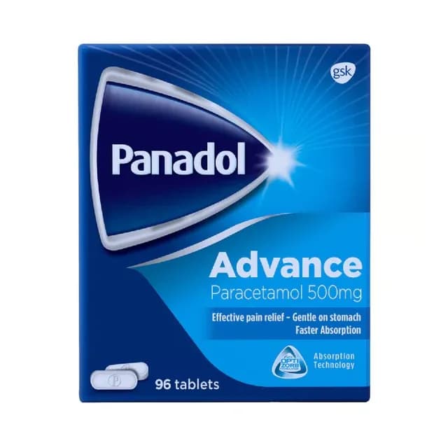 Panadol Advance 500Mg Tab 96'S  96's