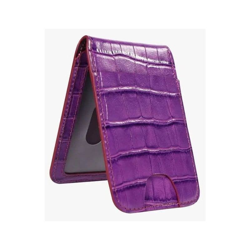 Green Lion Leather Magwallet Holder Purple