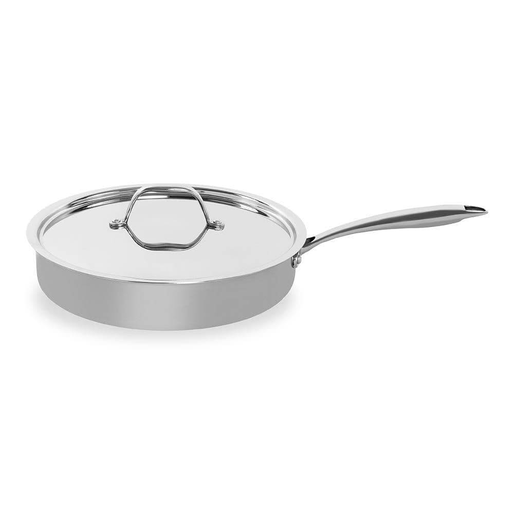 Oli Saute Pan With Lid, Silver - 26 Cm