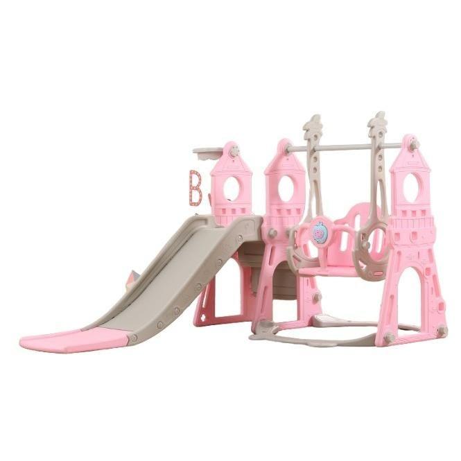 Slide and Swing Set - Pink