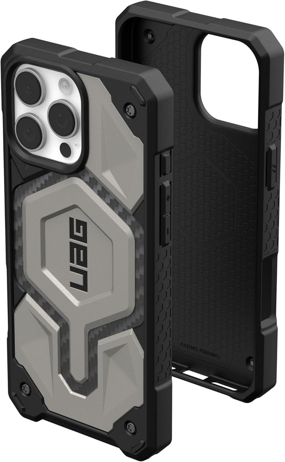 Uag Monarch Pro Iphone 16 Pro Max Titanium,Built-In Magsafe Module,Premium Materials (Variation: Le