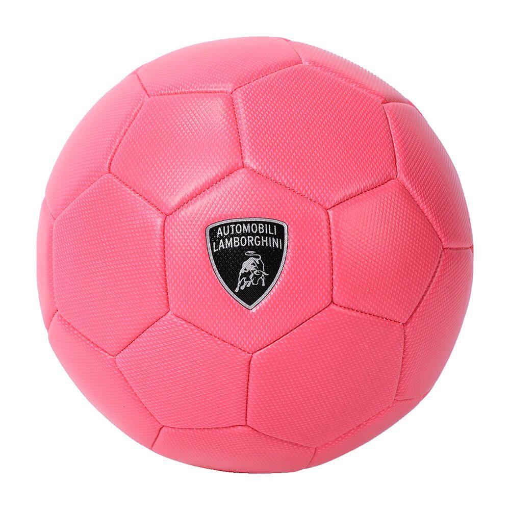 Lamborghini No. 2 Pvc Soccer Ball (Size 2, Pink)