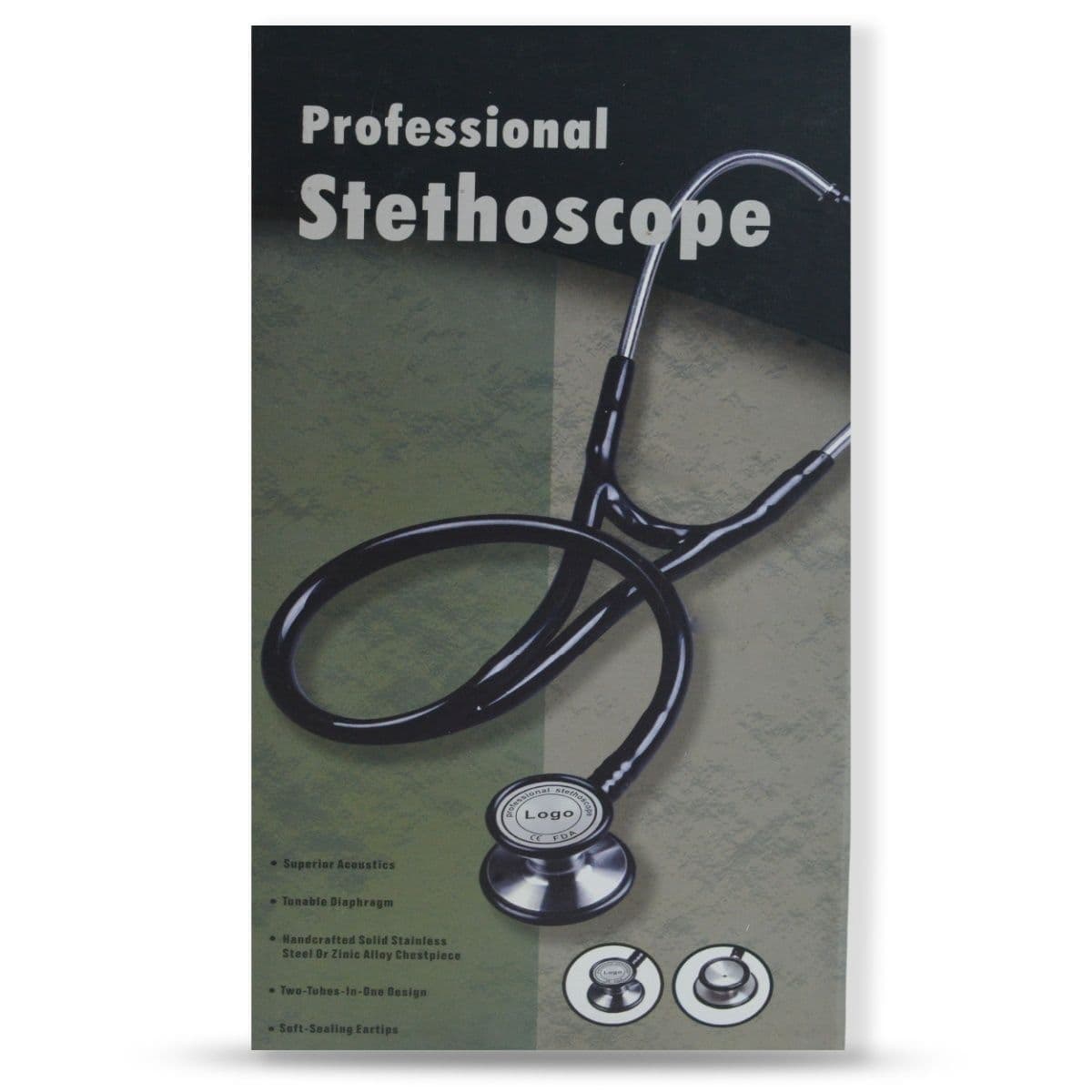 Professional Stainless Steel Stethoscope Adult