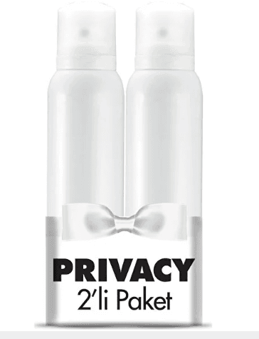 Privacy Women'S Deodorant 2 Pack 150 Ml