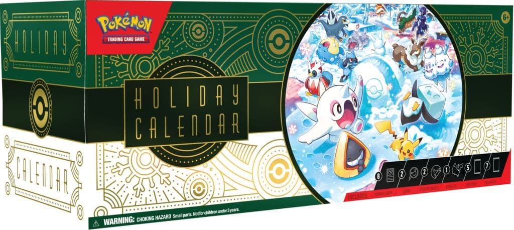 Pokemon Tcg: Pokemon Holiday Calendar 2024