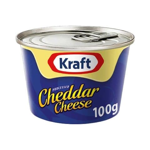 Kraft Processed Cheddar Cheese 100g