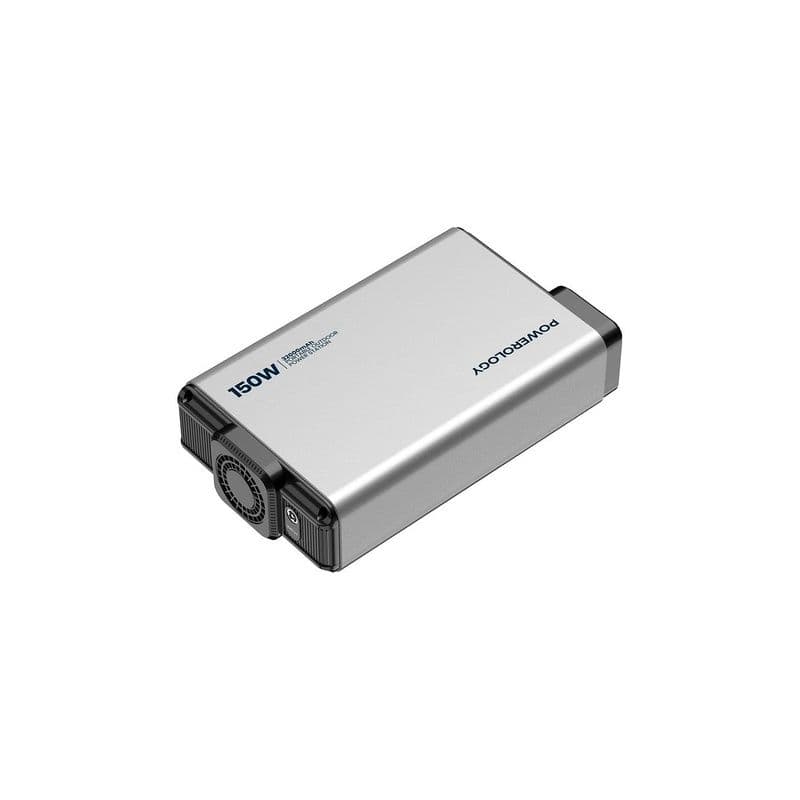 Powerology 32000Mah 150W Mini Power Station With Ac Output Grey