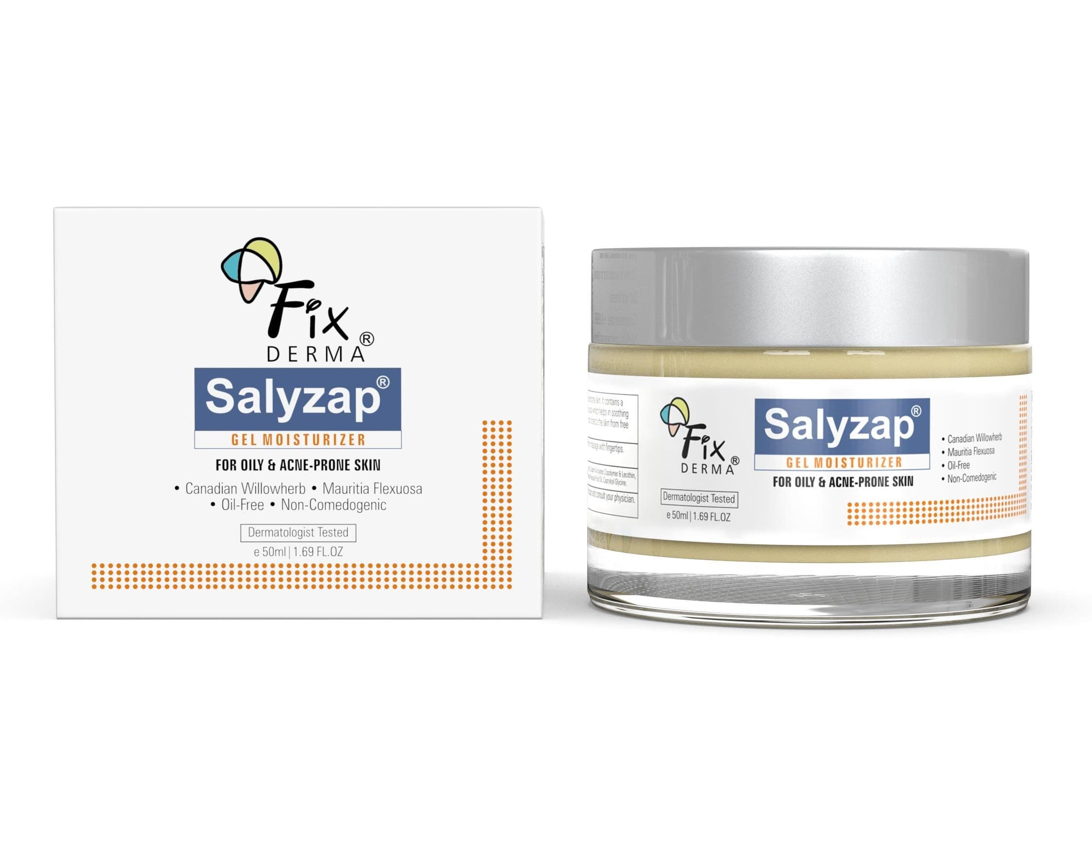 Fixderma Salyzap Gel Moisturizer For Oily & Acne-Prone Skin 50Ml #52127