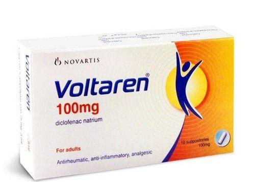 Voltaren 100 Mg Suppositories 5 S