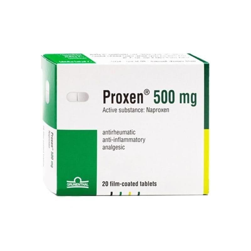 Proxen 500Mg 20 Tablets