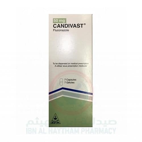 Candivast 50Mg Capsules 7'S