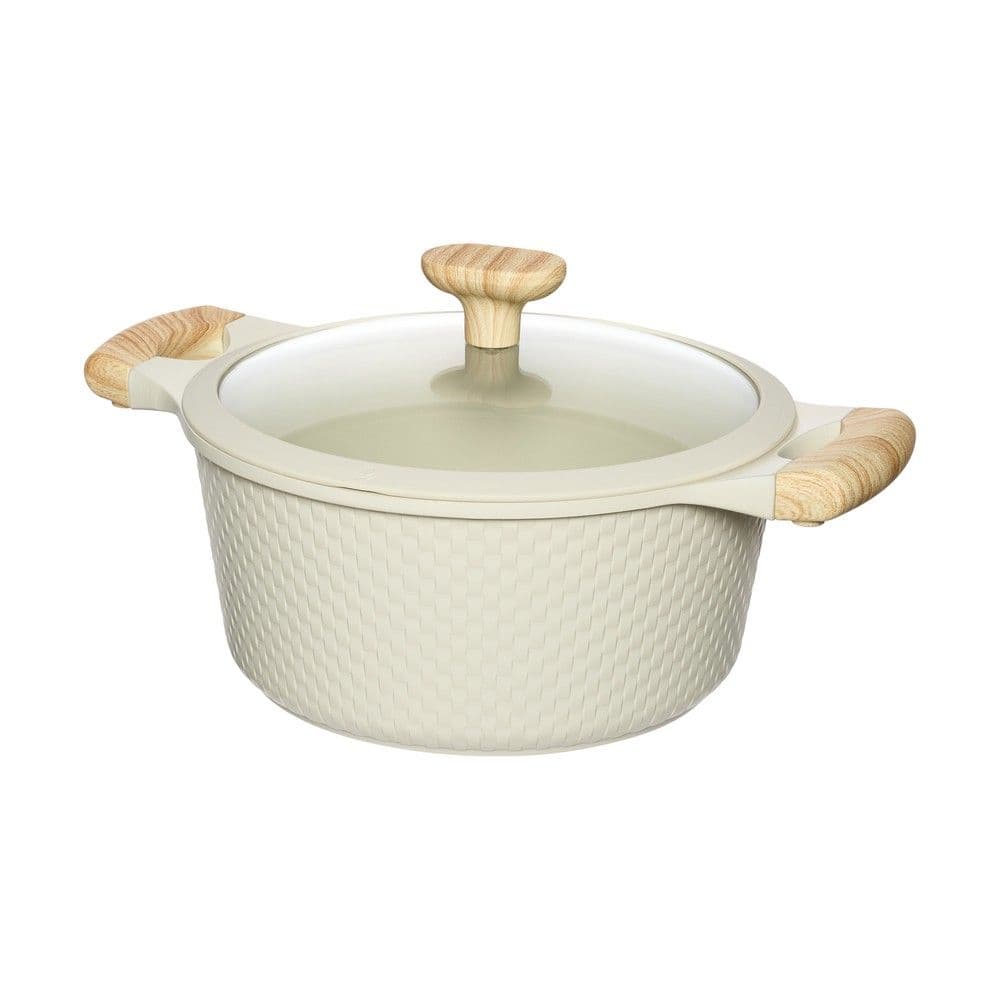 Resto 93803 Beige Casserole With Lid Ø24 H=11.4 Cm 4.2 L / 6