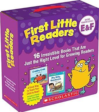 First Little Readers Parent Pack: Levels E & F