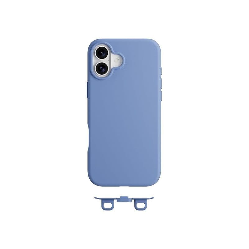 Mageasy Vibrant Magsafe Shockproof Protective Case For 2024 Iphone 16 6.7, 16 Feet Drop Protection Blue