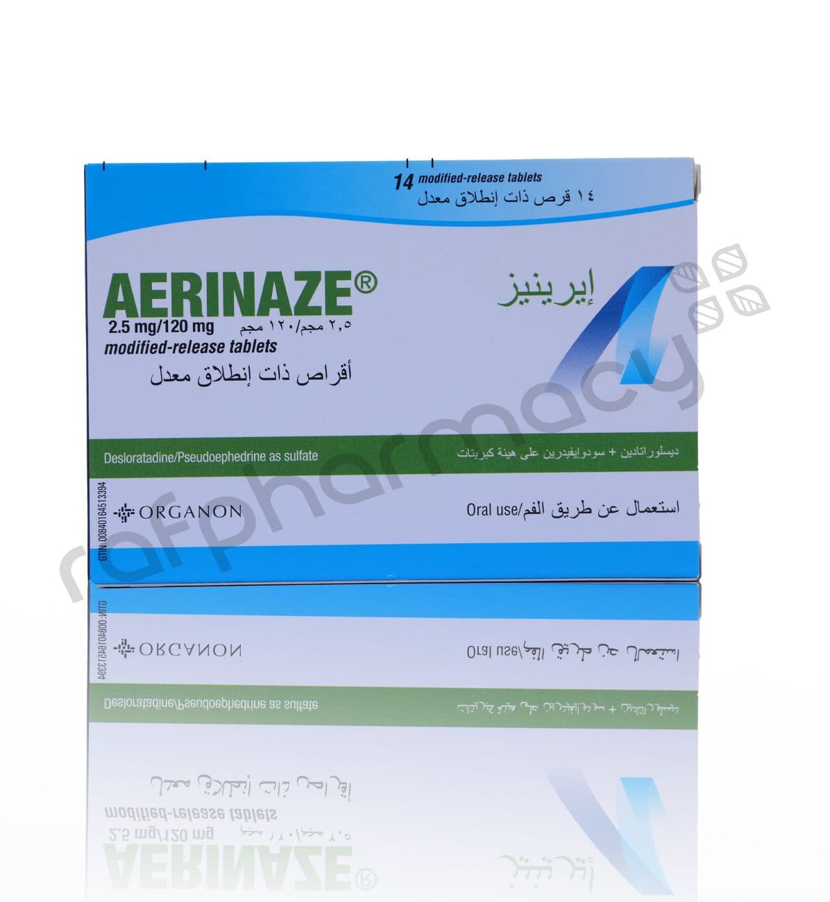 Aerinaze 2.5Mg/120Mg Tablets 14'S