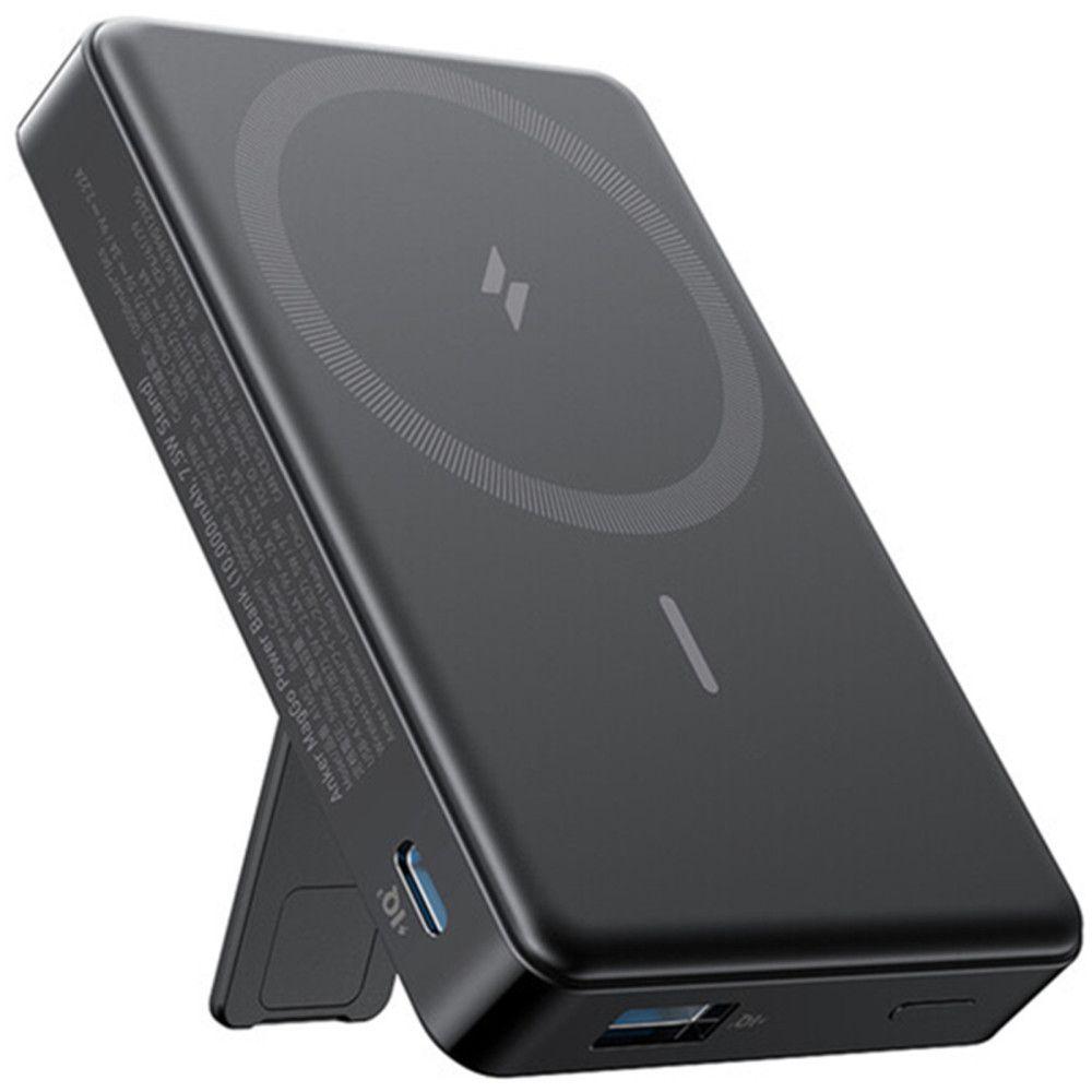 Anker Maggo Power Bank 10000Mah 7.5W With Stand A1652H11 - Black