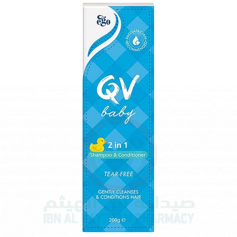 Qv Baby 2 In 1 Shampoo & Conditioner 200G