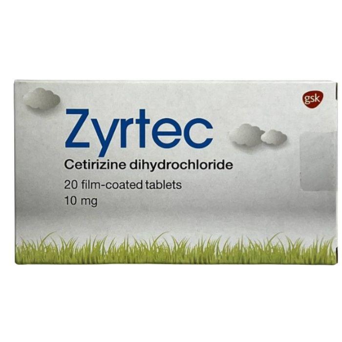 Zyrtec 10Mg Tab 10X2 20'S 00B6