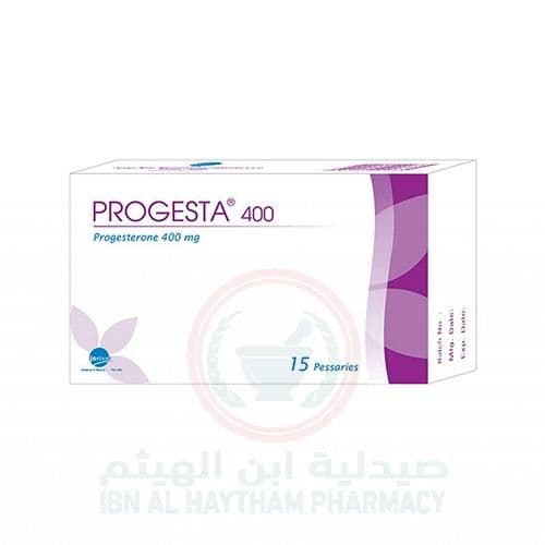 Progesta 400Mg Pessaries 15'S