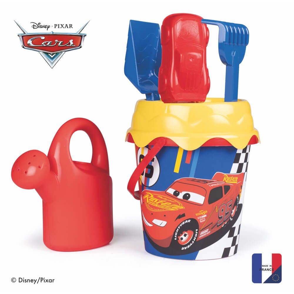 Smoby Disney Cars Sand Bucket & Watering Can Set