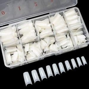 False Nails Tips White