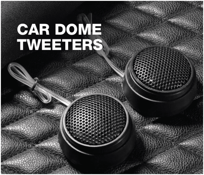 Universal 2 PCS 100W 98dB Car Dome Tweeter Audio Loudspeaker CQS-425 Treble Speaker offal