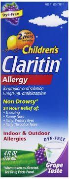 Claritine Syrup 120Ml