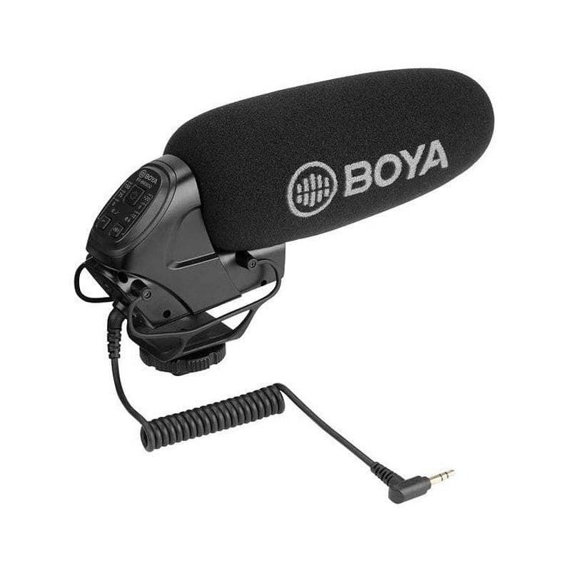 Boya By-Bm3032 Super Cardioid On-Camera Shotgun Microphone - ميكروفون