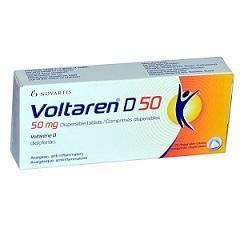 Voltaren D 50Mg Tab 20'S