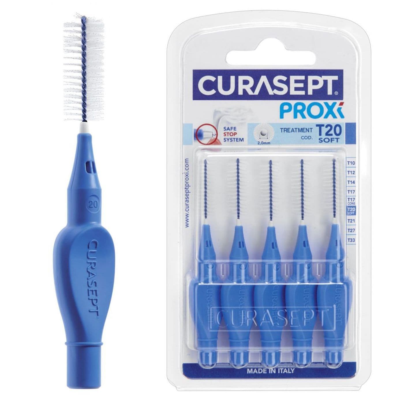 Curasept Proxi T20 Soft Blue Interdental Brush  5 PC