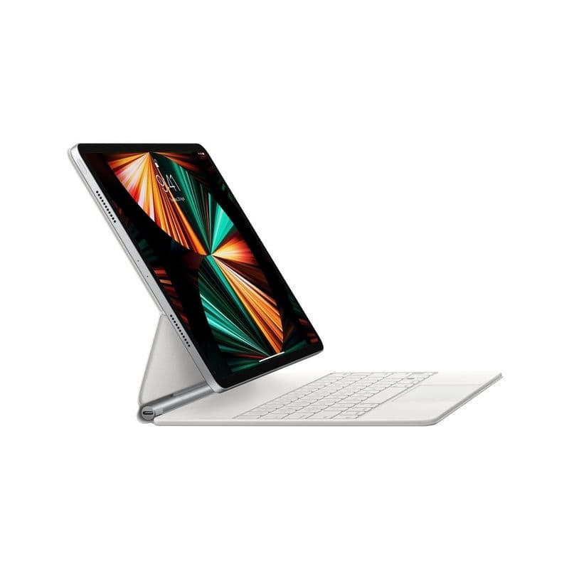 Apple Magic Keyboard For Ipad Pro 12.9 " (5Th Generation) Arabic & English White