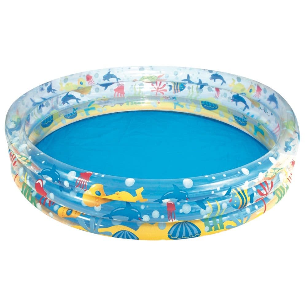 Bestway Deep Dive 3-Ring Inflatable Pool (282 L)