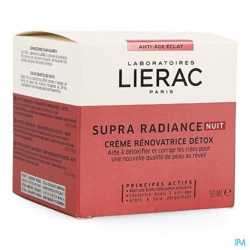 Lierac Supra Radiance Night Detox Renewing Cream  50 ML