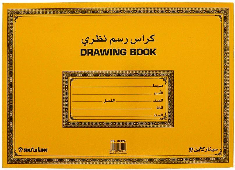 Drawing Book Eb 24 X 34 Cms 16'S + Uv Dcp 110-Eb02424