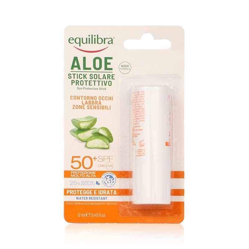 Equilibra Aloe Sun Protective Stick Spf50+ 12Ml