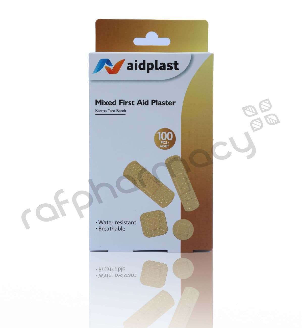 Aidplast Mixed First Aid Plaster (100's) (#V845, #20876)