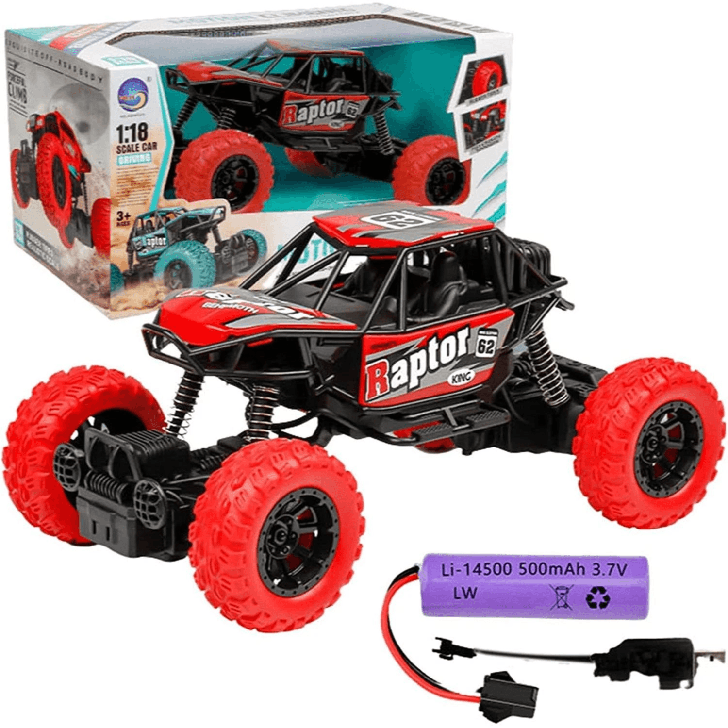 R/C Monster Truck Motion Climbing Raptor Lh890-35C