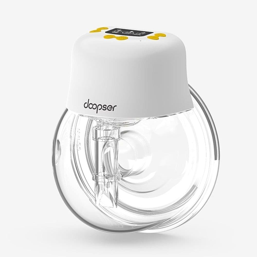 Doopser Electric Wearable Breast Pump Hands Free Rechargeable Single Milk Extractor