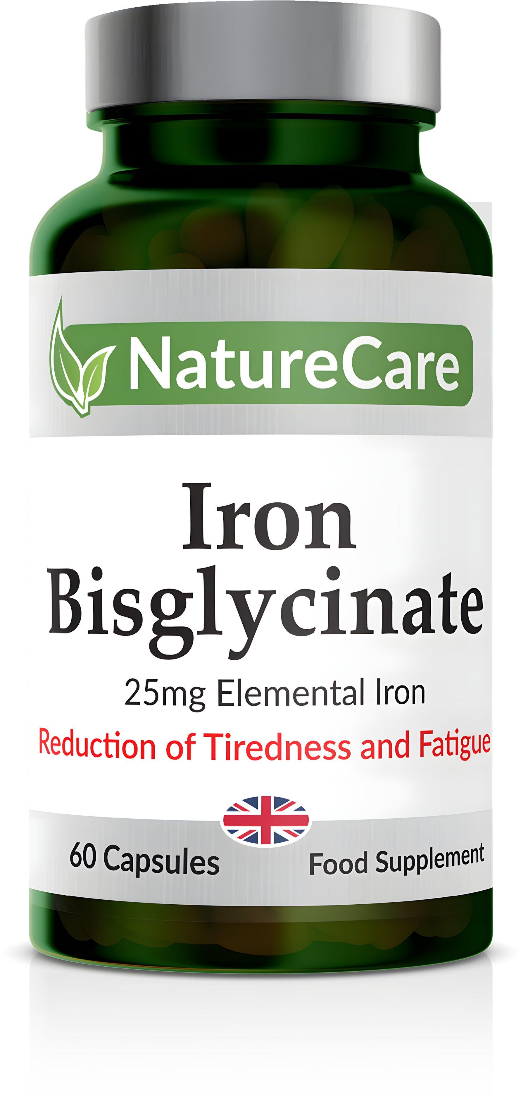 Nature Care Iron Bisglycenate 25Mg Iron 60'S