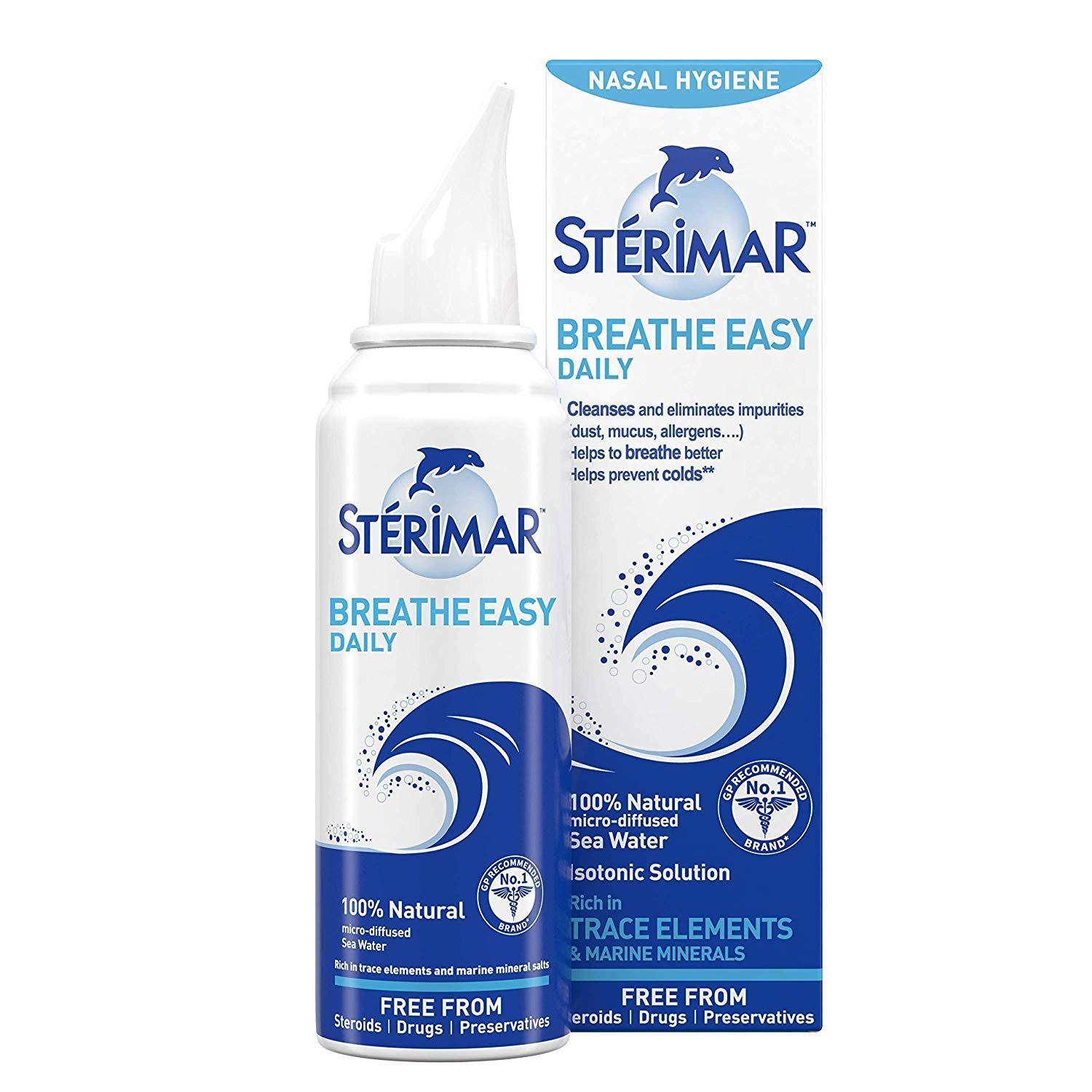 Sterimar Allergies And Sinusitis Nasal Hygiene Nasal Spray 100 Ml